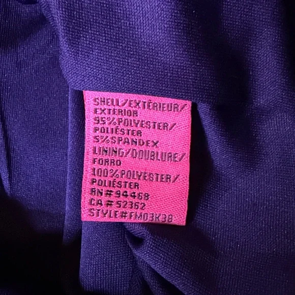 Betsey Johnson Scuba Crepe Ruffle Hem Dress. - Picture 7 of 9